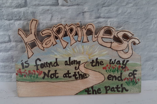 Happiness Word Art