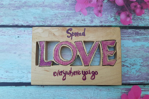 Spread Love Word Art