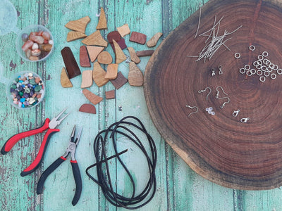 Olive Wood Jewelry Kit